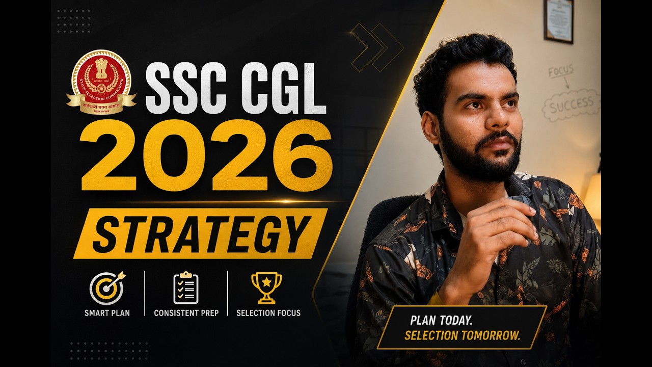 Ultimate SSC CGL 2026 - COMPLETE STRATEGY + FREE NOTION MODULE