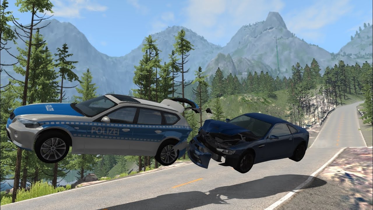 BeamNG.drive - Американская дорога
