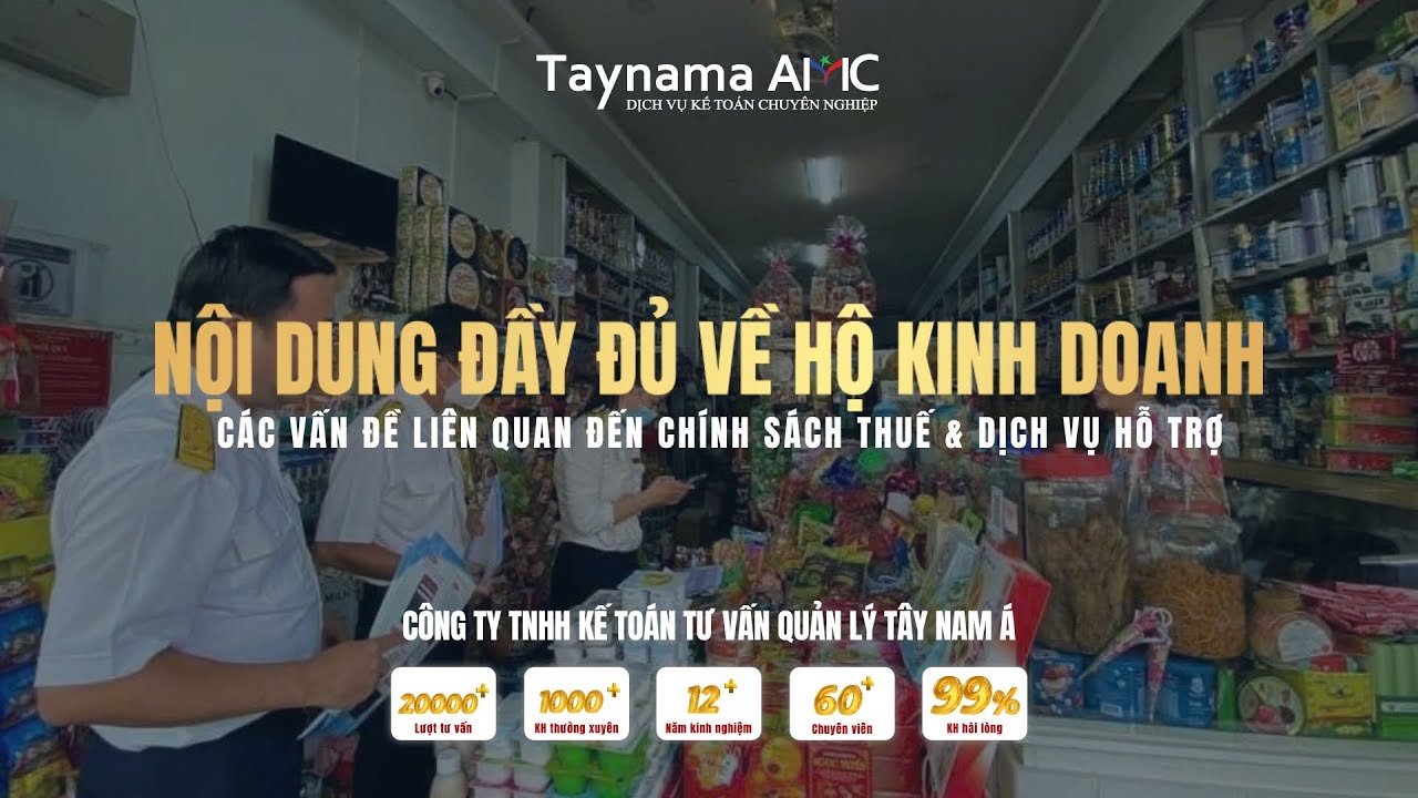 ĐẦY ĐỦ NỘI DUNG VỀ HỘ KINH DOANH