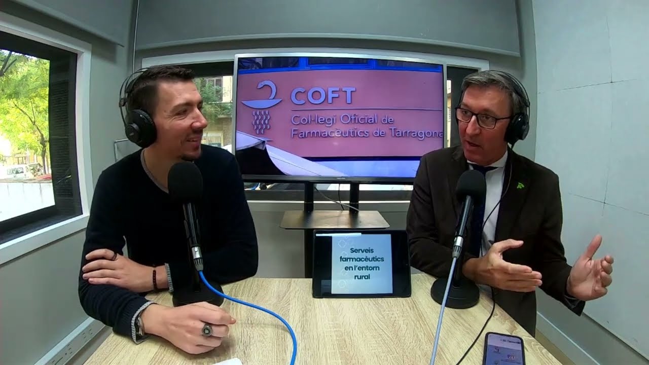 Podcast RCTGN - Servei seguiment farmacoterap&egrave;utic en SPD. Toni Veciana, president del COFT.