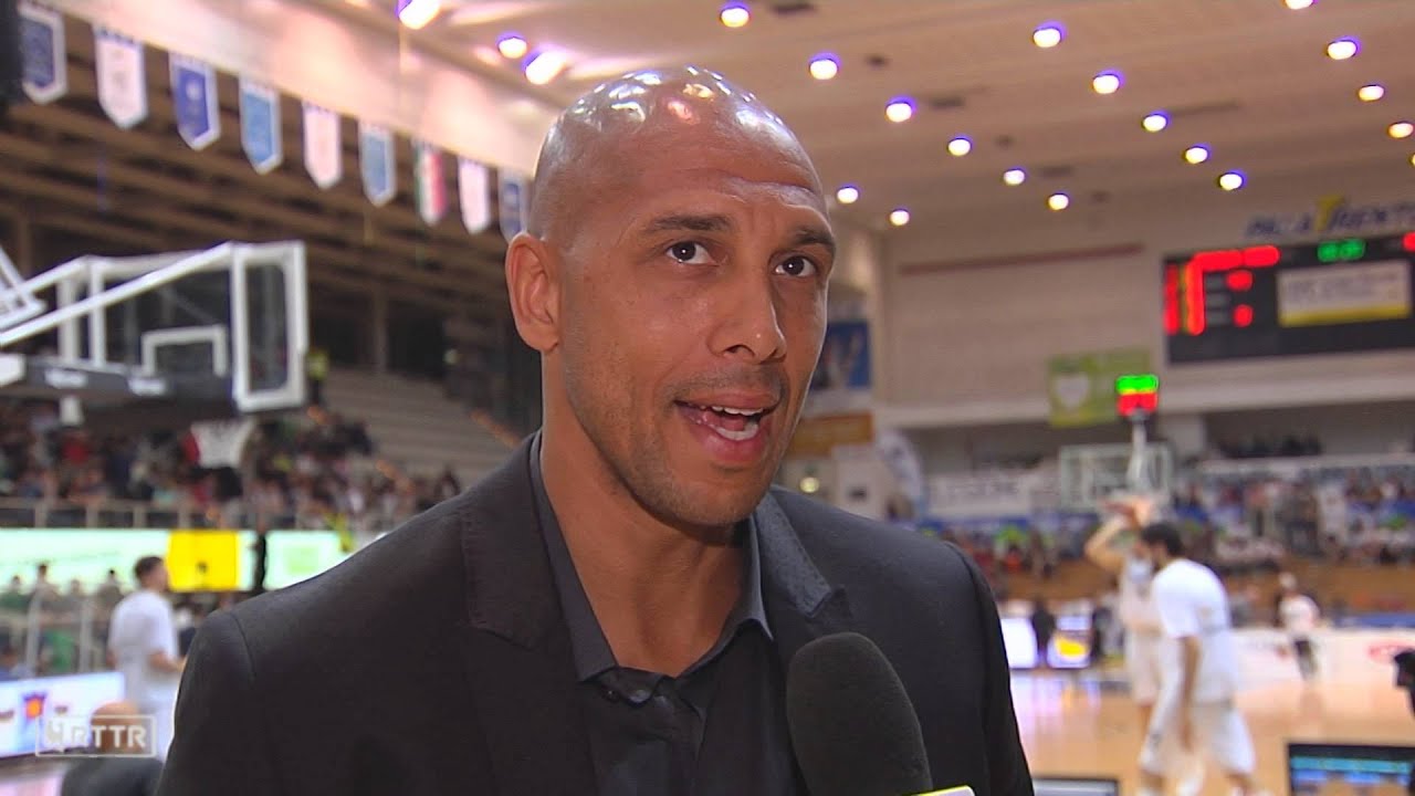 Intervista Carlton Myers Aquila Basket Trento gara 2 seminifinali 2014