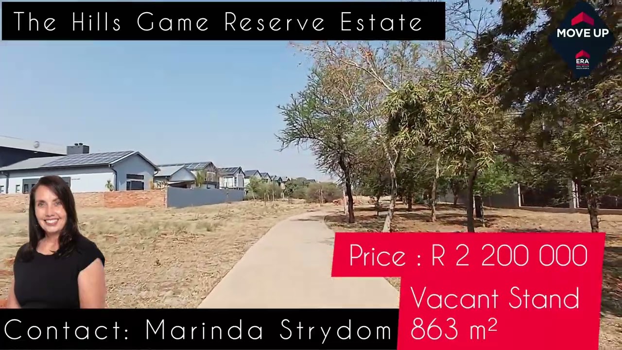 Build your dream home in this secure, upmarket residential estate with a private game reserve.