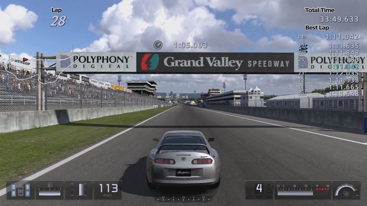 Evolution of Grand Valley East in Gran Turismo (1997 - 2023 / GT1 - GT7)
