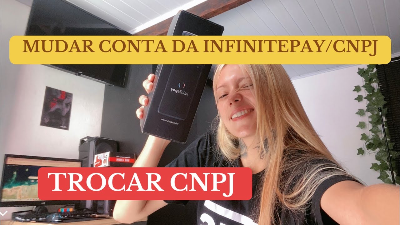 COMO MUDAR CONTA DA MAQUININHA INFINITEPAY
