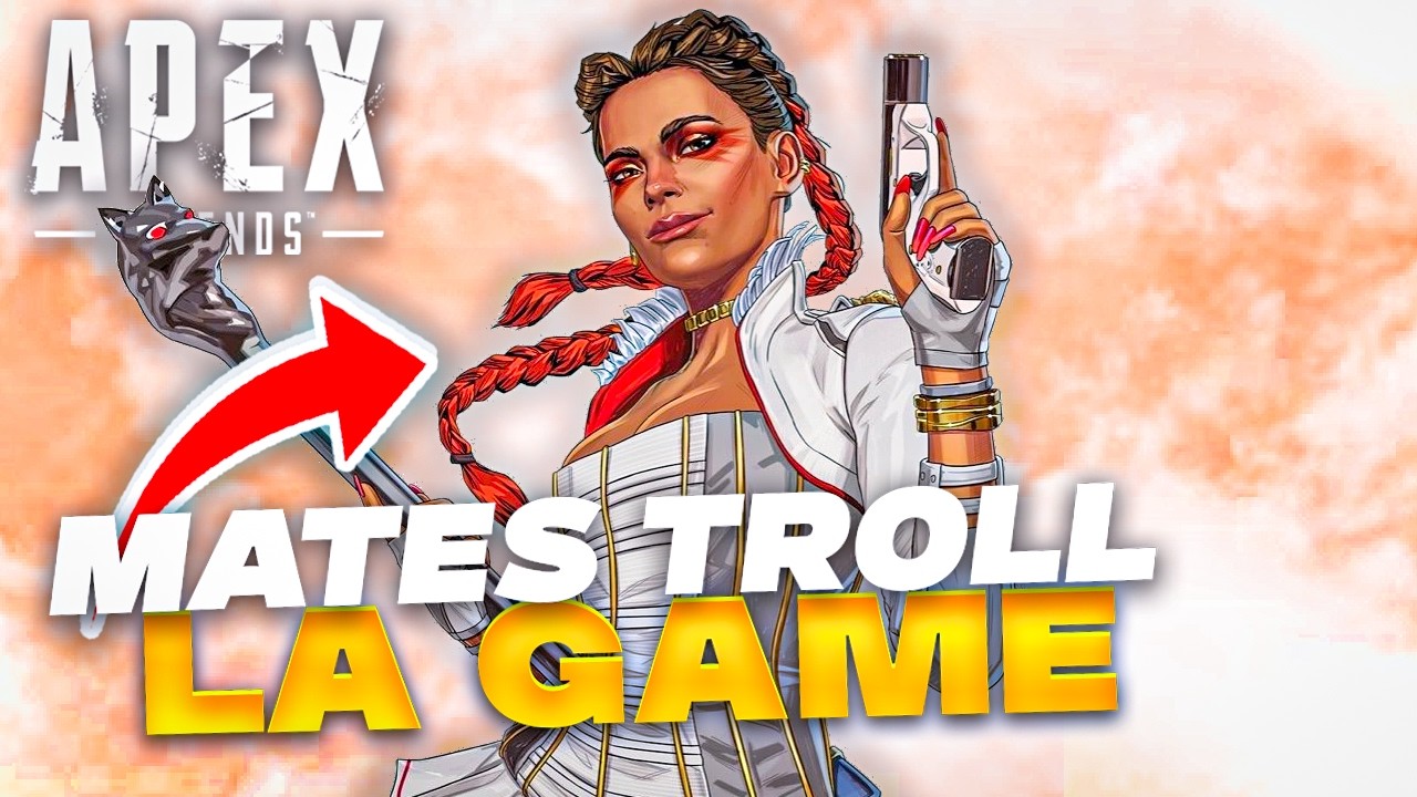 Mes mates troll une game gratuite sur apex legends👿