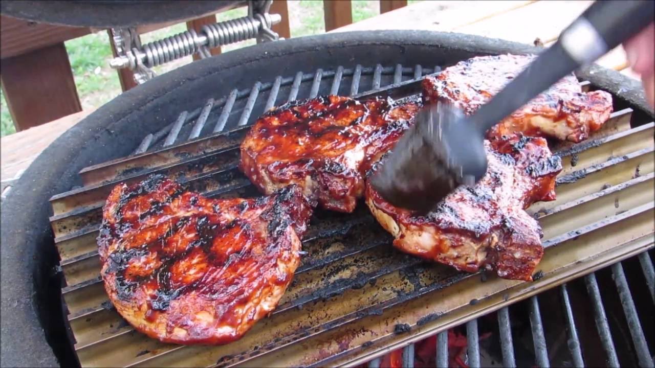 How to make BBQ Pork Chops - Easy Basic BBQ Grilled Pork Chops