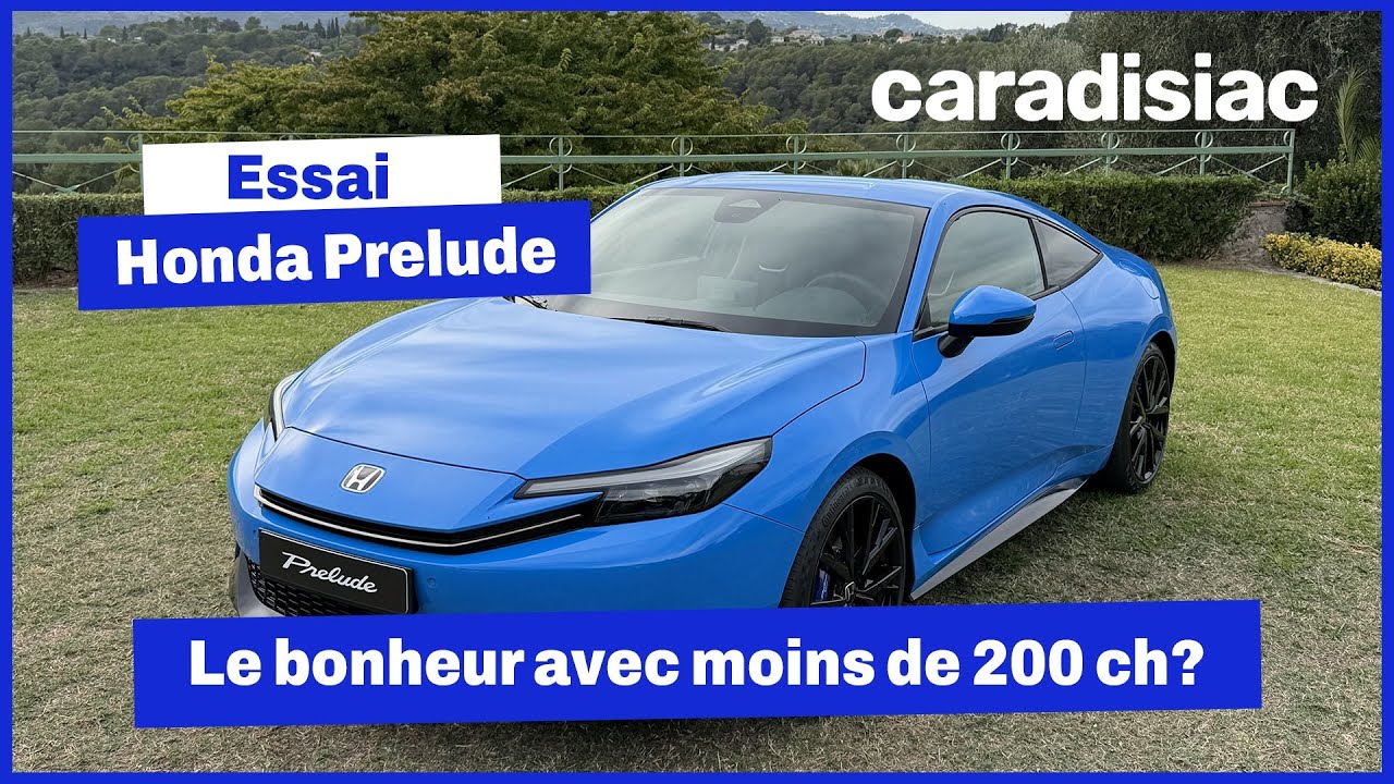 Essai nouvelle Honda Prelude : tant pis pour le moteur ?