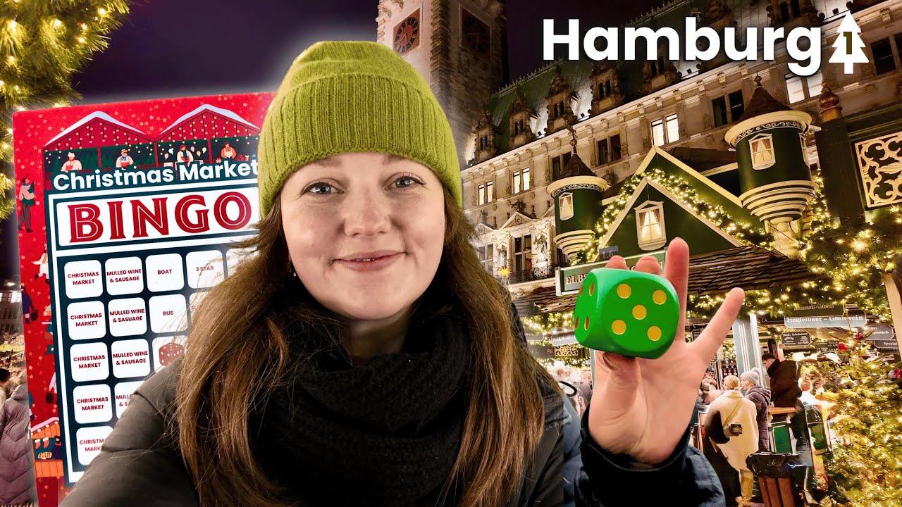 Я играл в рождественскую ярмарку бинго на 500 фунтов стерлингов — день 1, Гамбург