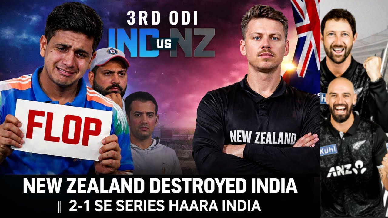 India Completely Exposed 😱 | New Zealand Masterclass | Full Match Analysis (IND vs NZ) #match #live