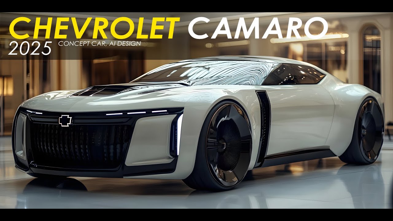 Chevrolet Camaro 2025 New Concept Car, AI Design