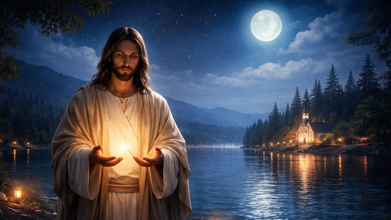 🙏 Night Prayer Live | Peaceful Worship Music for Sleep | Jesus Blessings 