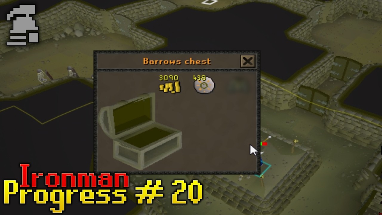 OSRS - Ironman Progress #21 - First Barrows Runs!