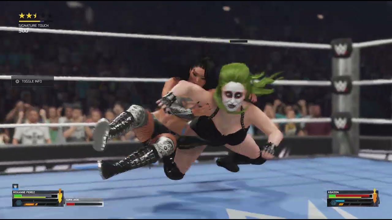 WWE 2K25 SmackDown Roxanne Perez vs. Abandon
