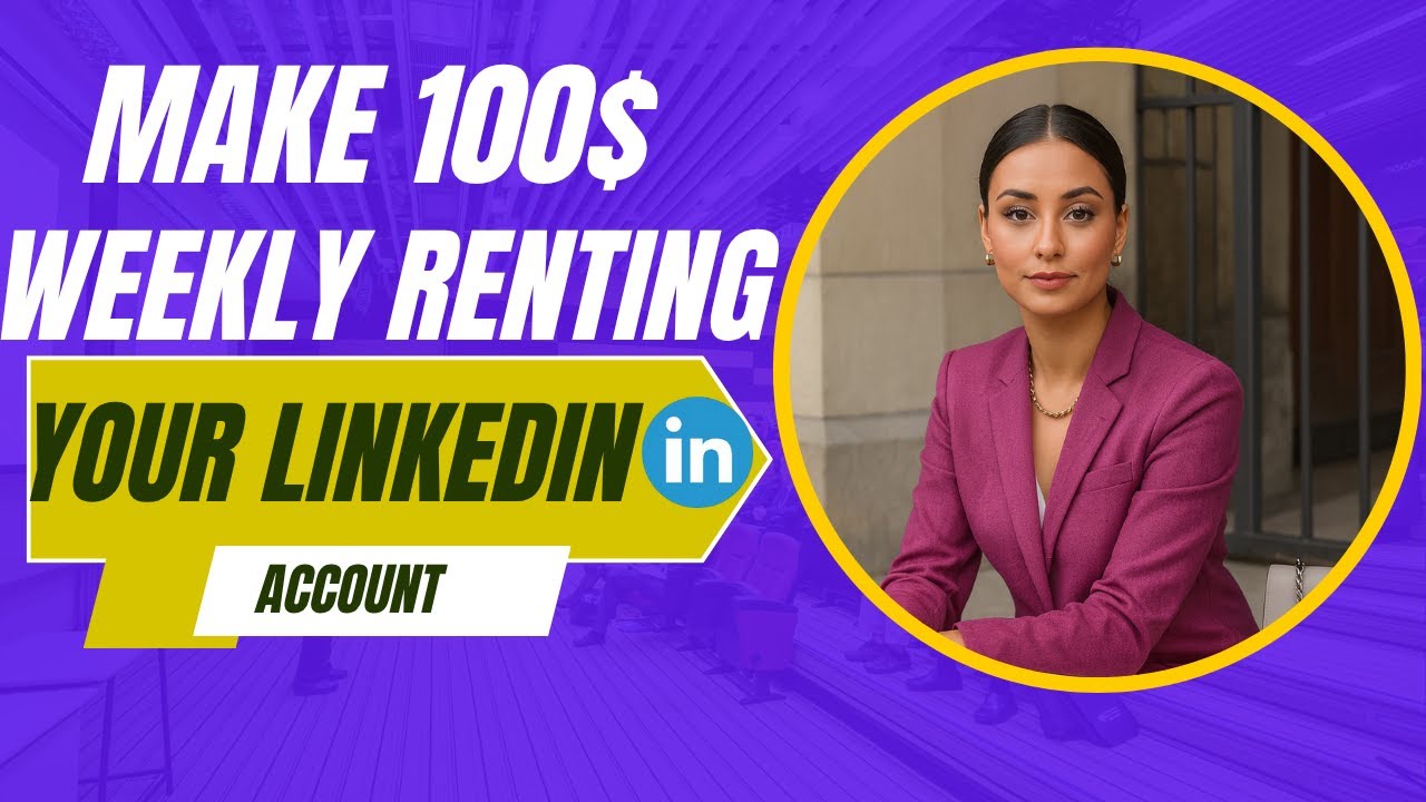 Make Money Renting Your LinkedIn Account.