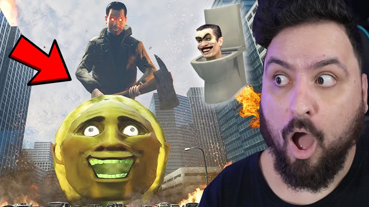 *NOVO* SKIBIDI TOILET contra LIN GANG MELON?! O QUE É LIN GANG MELON?? (Fan Made)