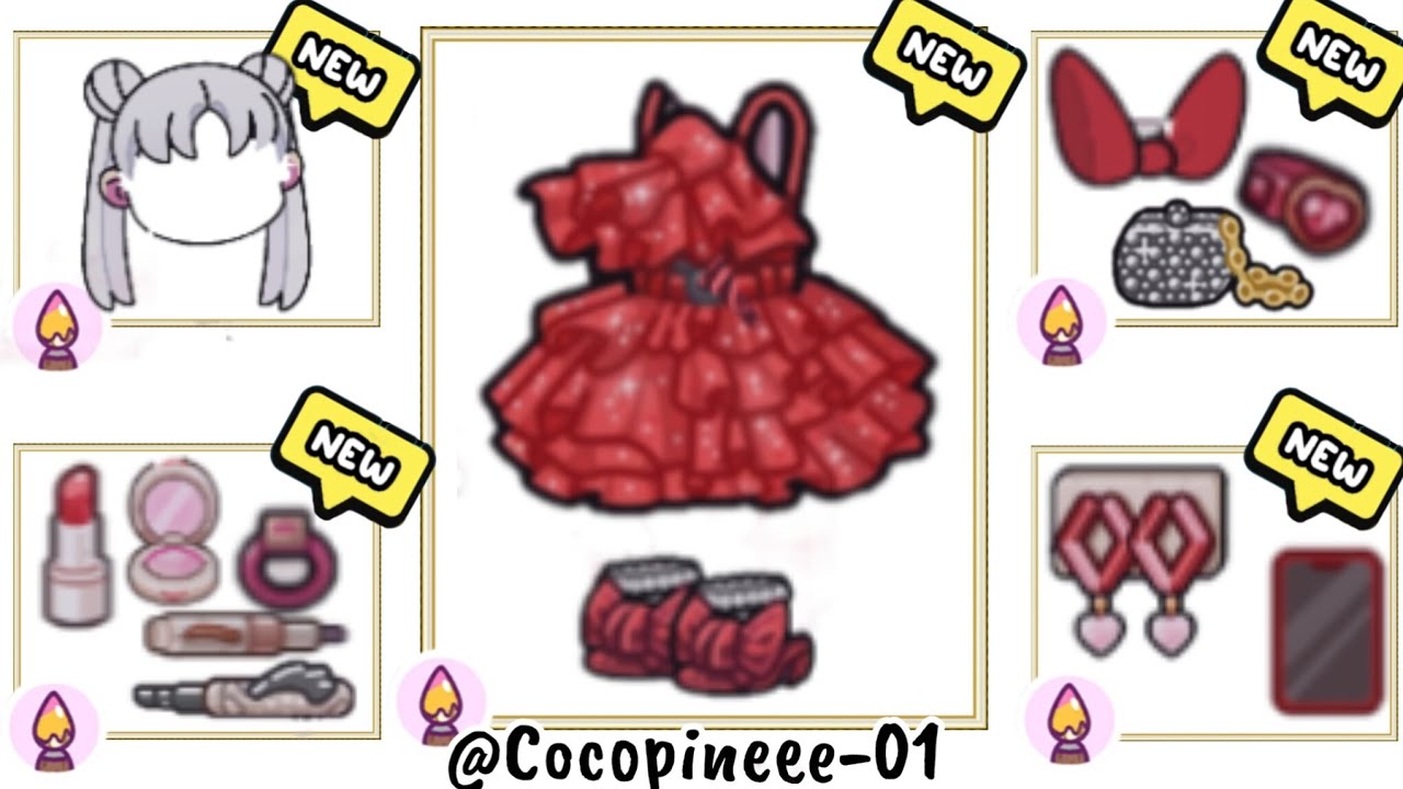 NEW ❤️✨ HELLO KITTY OUTFIT COLLECTION SUPER SECRETS IN AVATAR WORLD 🌎 PAZU 