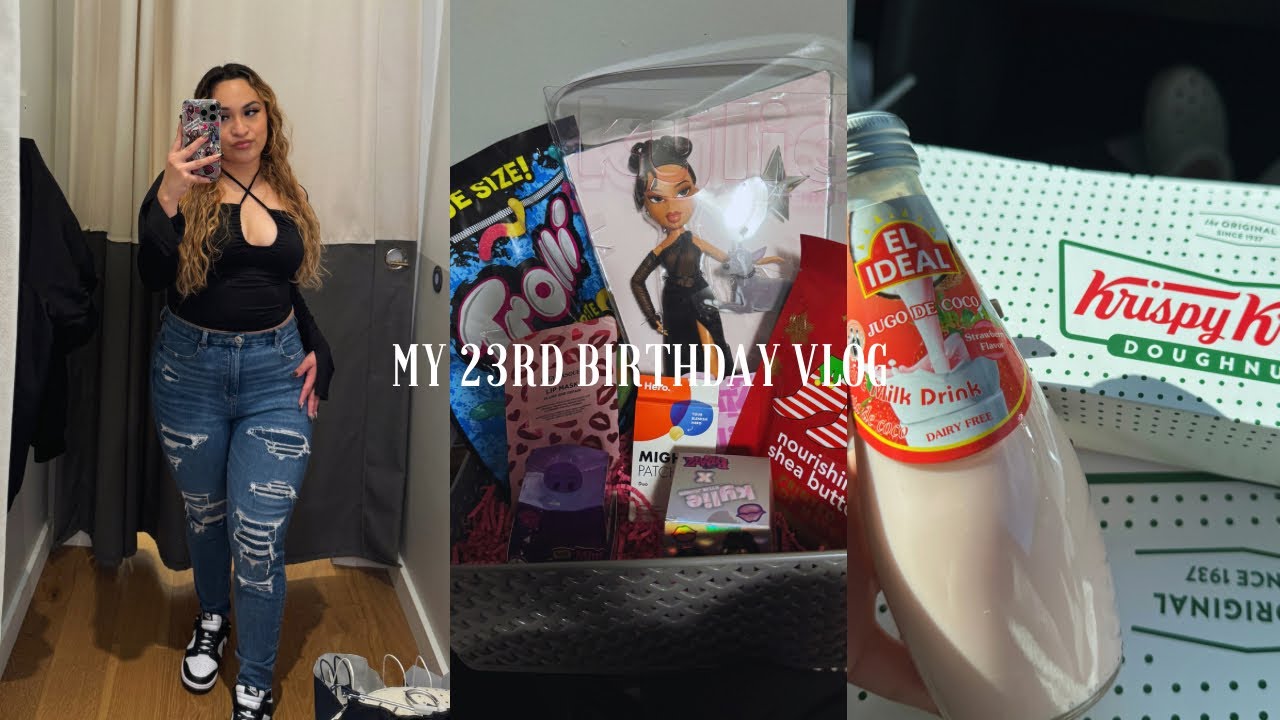 my 23rd birthday vlog 🥳