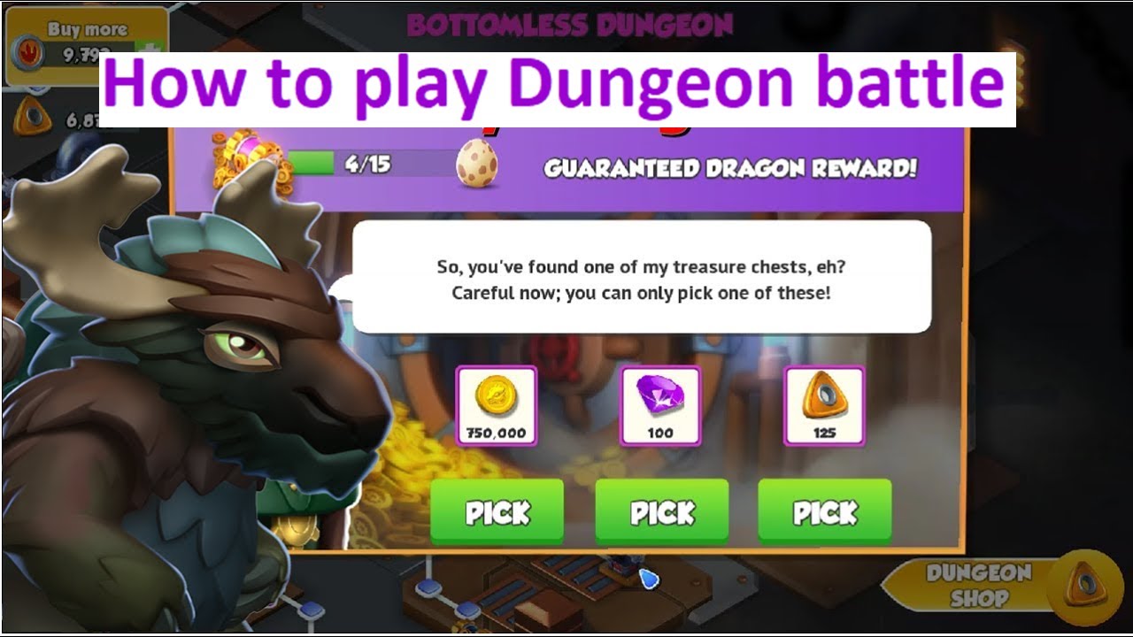 How to Play Dungeon battle-Dragon Mania legends | Unlocked Steam Field Island | DML