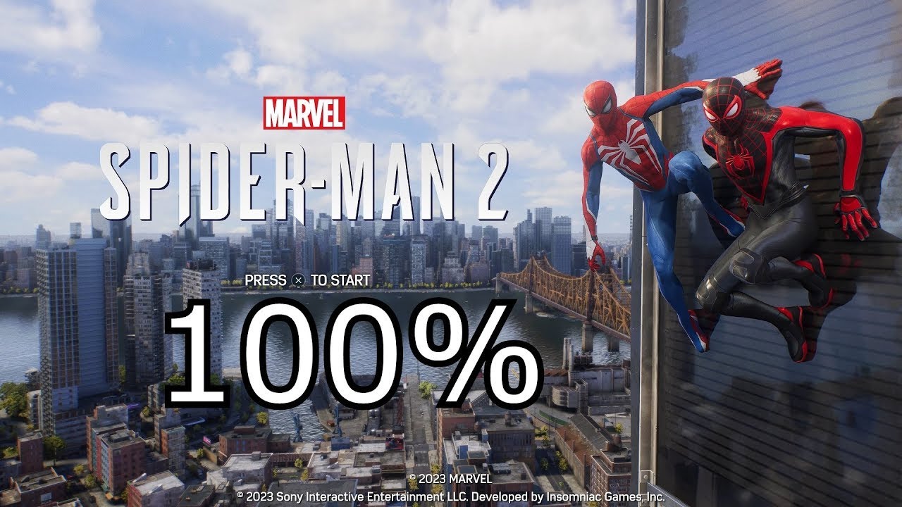 Spider-Man 2 PS5 100% Longplay 1440p