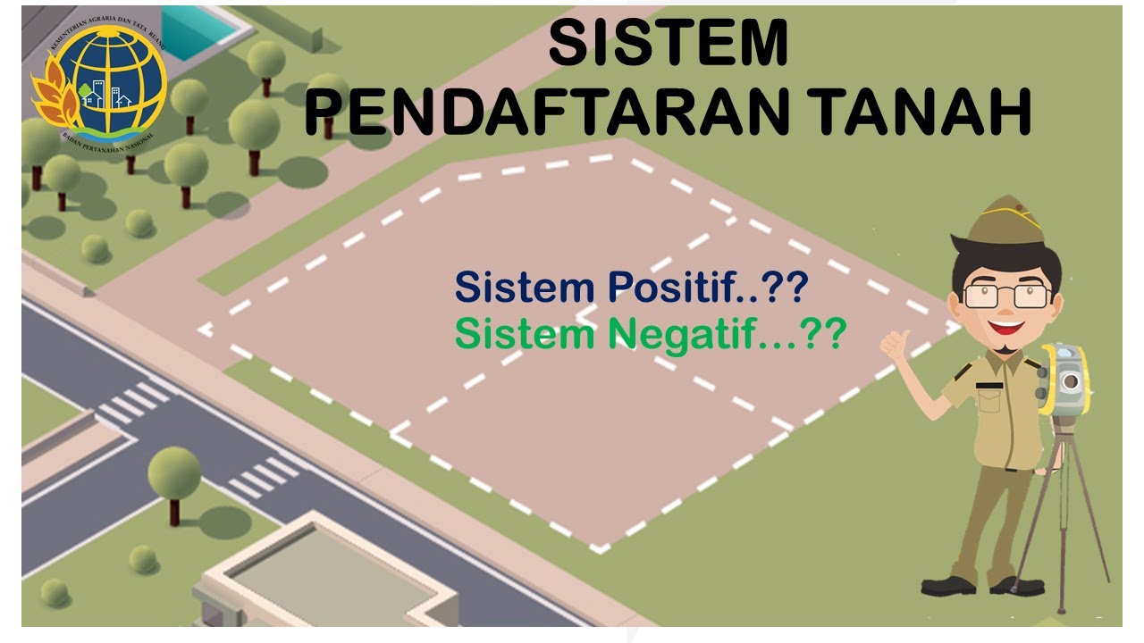 Sistem Pendaftaran Tanah di Indonesia