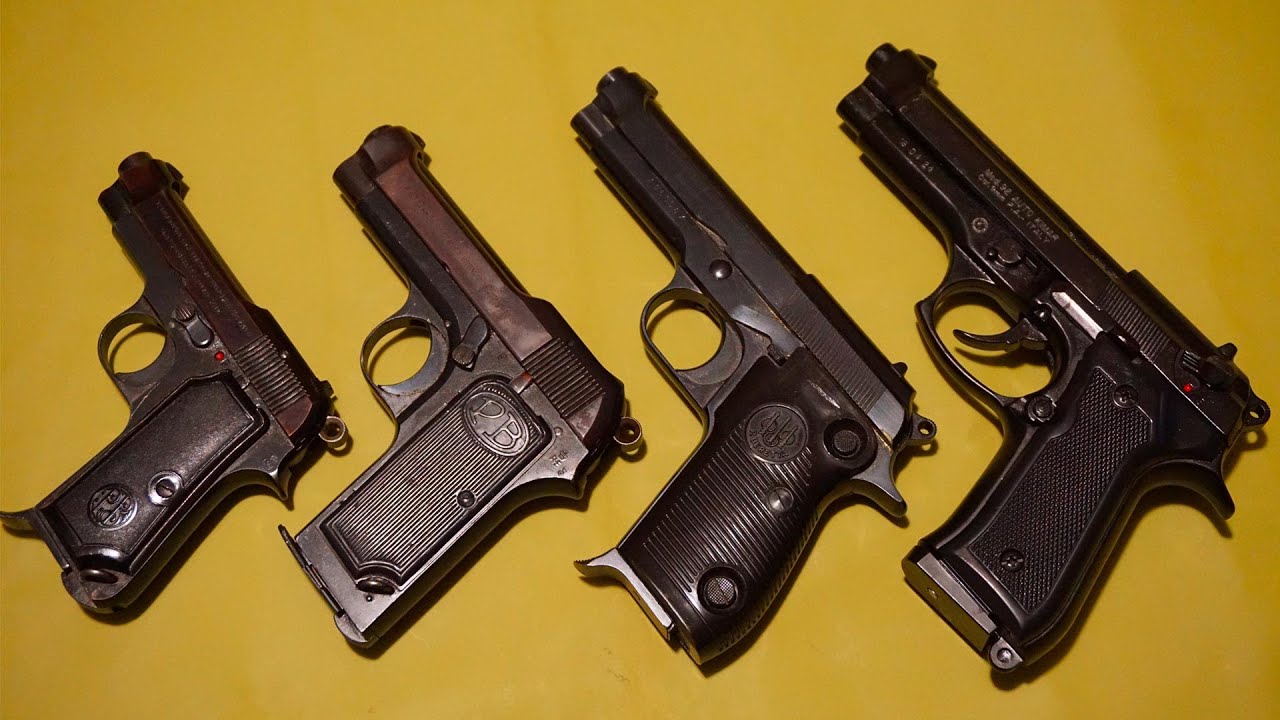 Italian Military Handguns: Review and Shooting