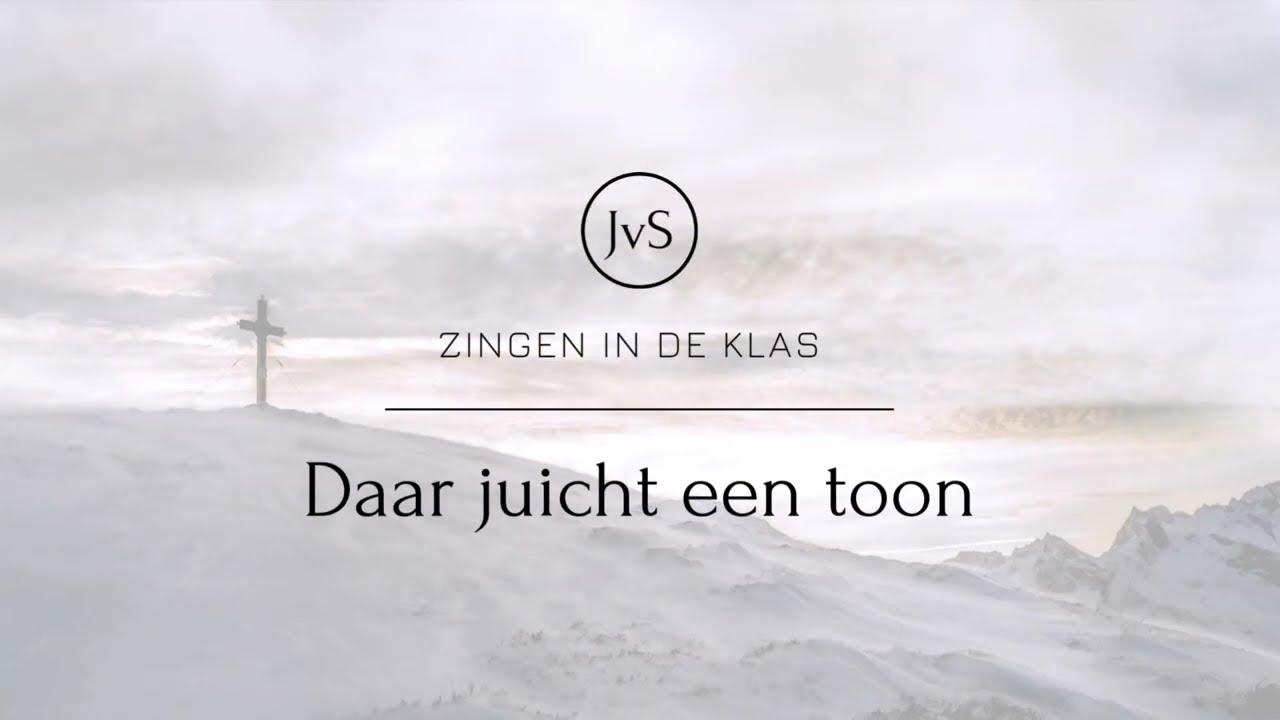 Daar juicht een toon