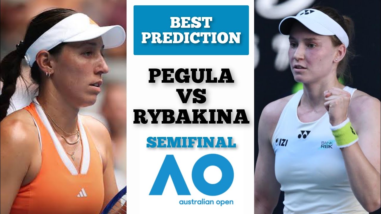 Jessica Pegula vs Elena Rybakina | Australian Open 2026 | Tennis Prediction