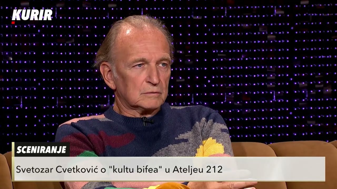 SCENIRANJE - Svetozar Cvetković:  O Zoranu Radmiloviću