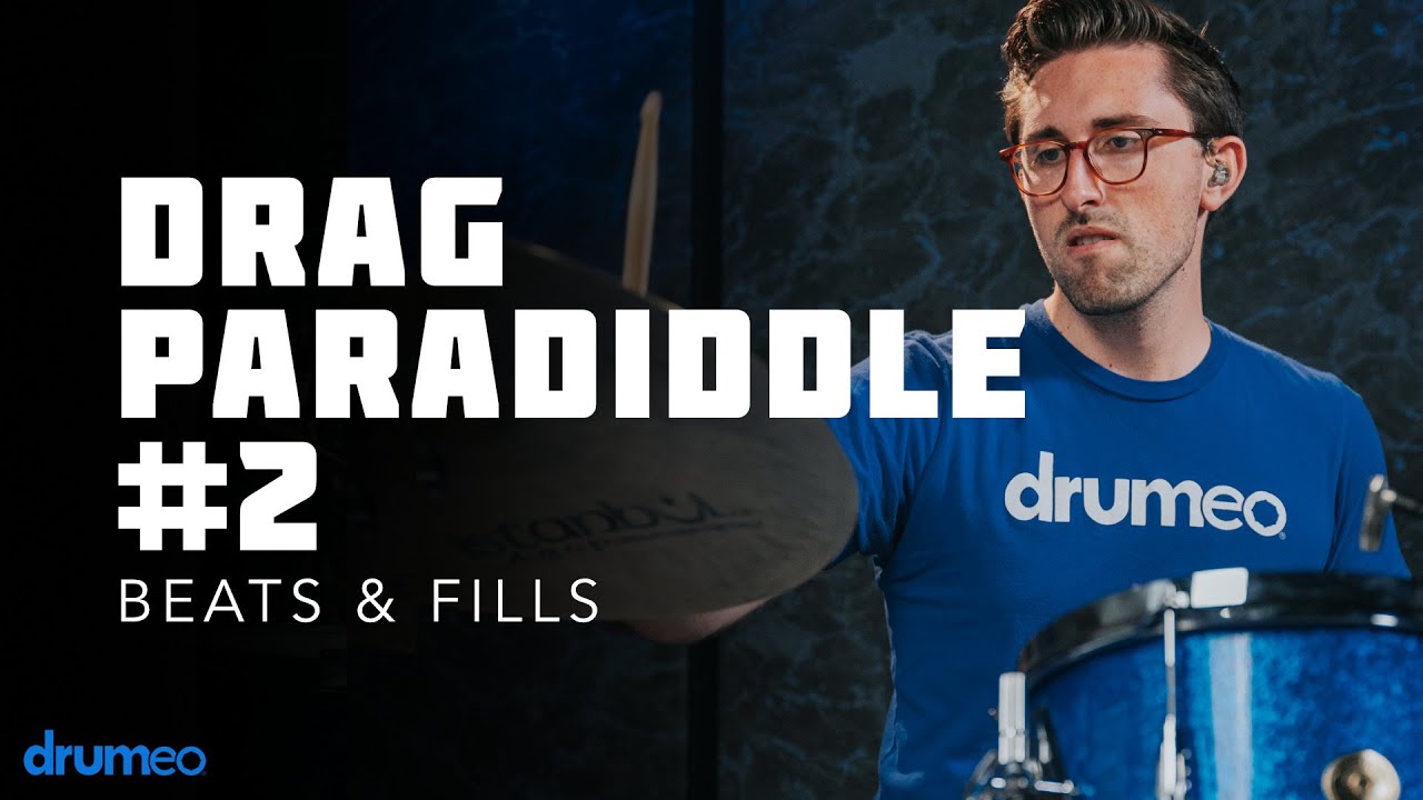 How To Play A Drag Paradiddle #2 On The Drums  - Drum Rudiment Lesson