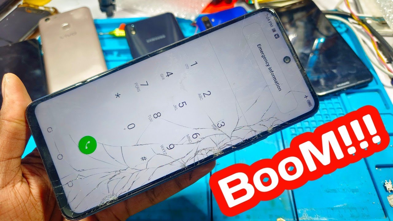 Tecno Powa 2 / Infinix Note 10 Pro Full Broken Touch Glass Replacement