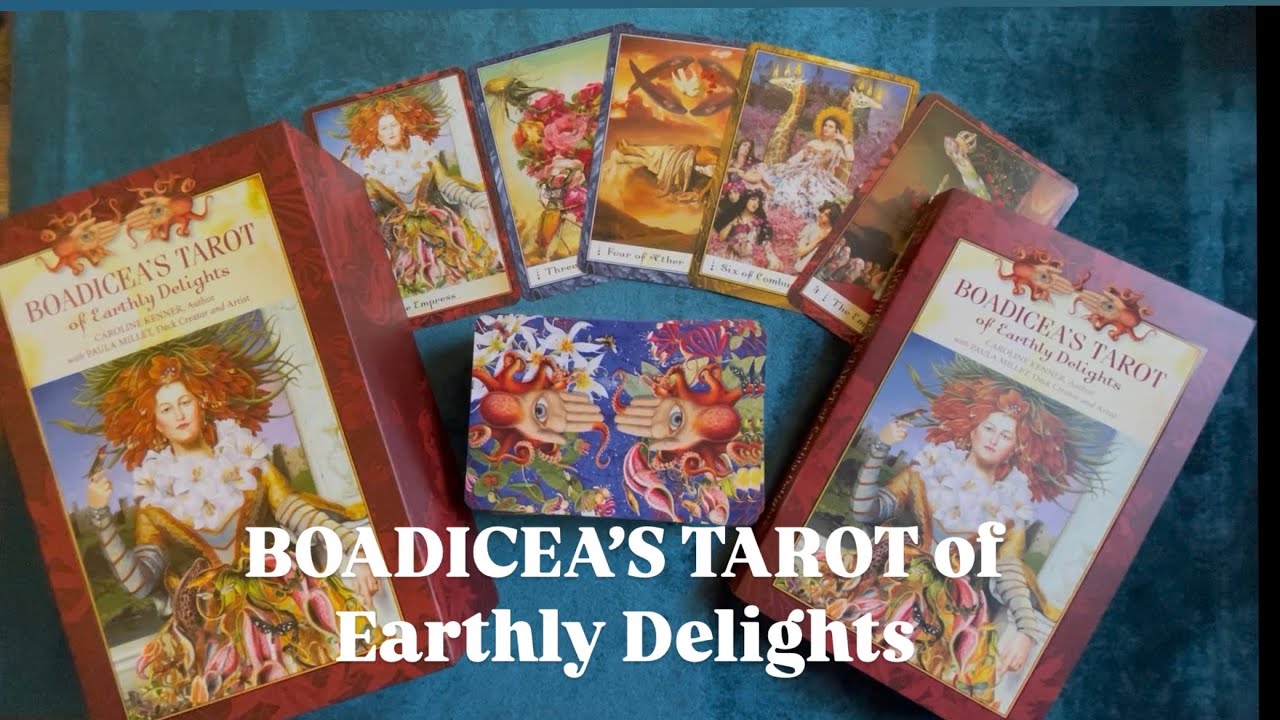 Boadicea’s Tarot of Earthly Delights | Full Flip Through