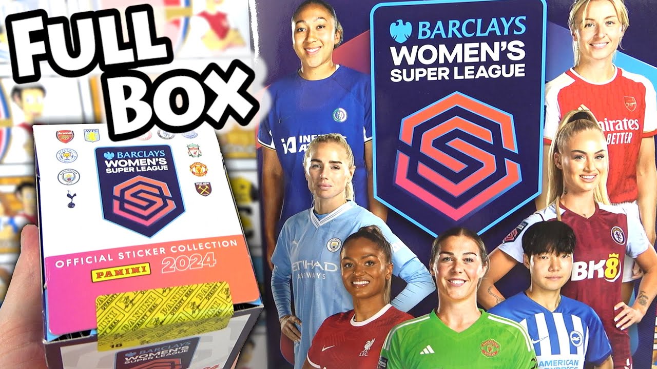 *NEW* FULL BOX OPENING of Panini 2023/24 Women's Super League | FIRST EVER Collection (50 PACKS!!)