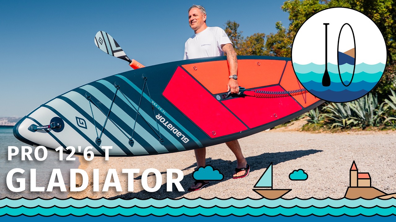 [PADLUJTE.CZ] Recenze paddleboardu GLADIATOR PRO 12'6 TOURING