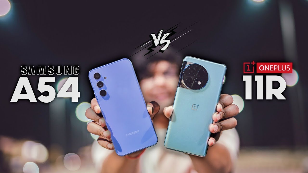 Samsung A54 vs Oneplus 11R Camera test 😺