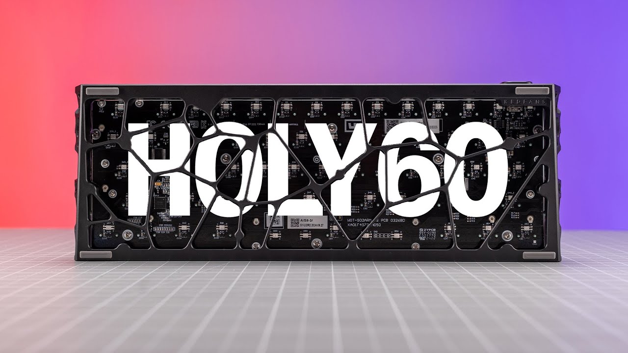 KBDfans Holy60 Case for Wooting 60HE - The Hole Package