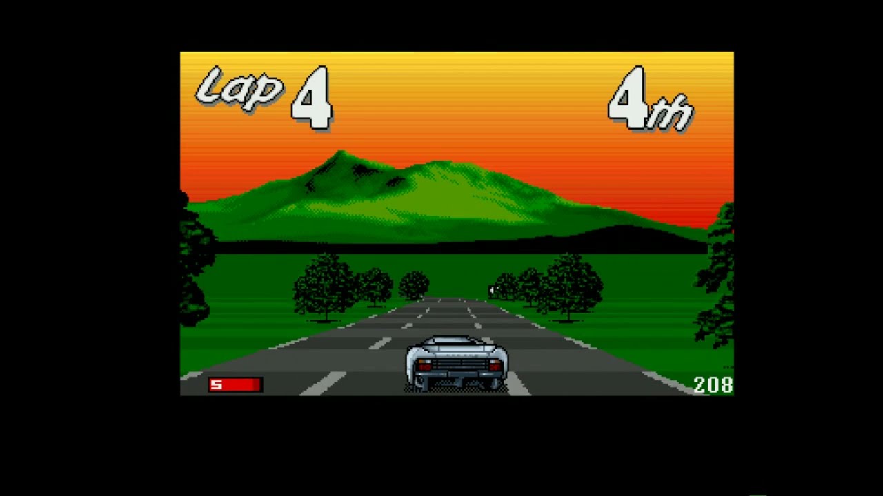 Amiga 500 - Jaguar XJ220 Demo