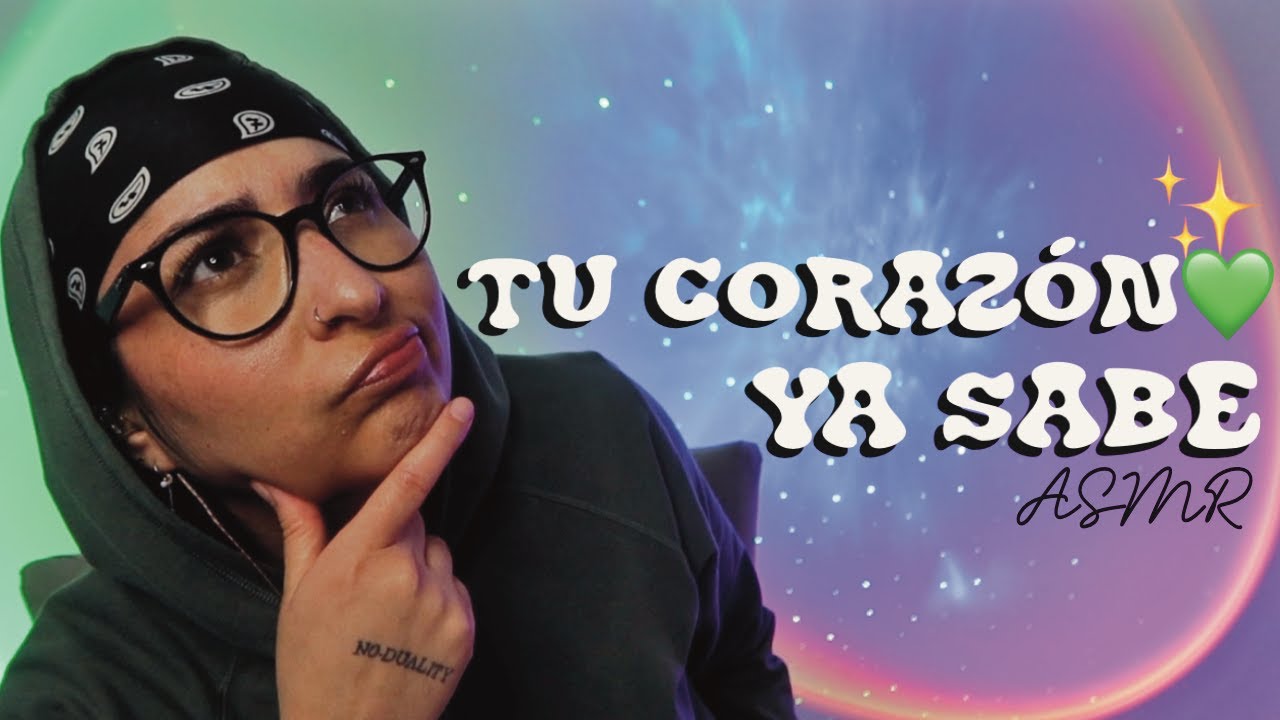 🔮Cuando no sabes que hacer… escucha esto | Meditación ASMR para tomar decisiones desde el 🧡
