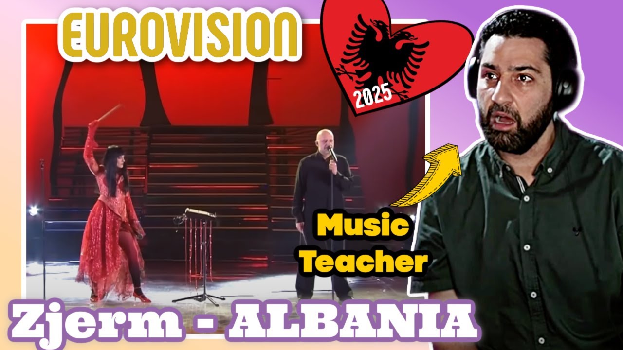 Albania Eurovision 2025 Reactionalysis (reaction) - Shkodra Elektronike - Zjerm