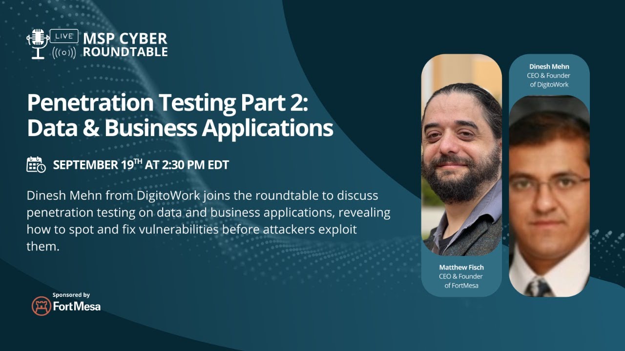 Penetration Testing Part 2: Data & Business Applications