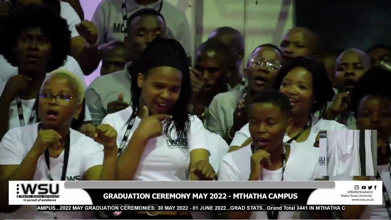 WSU Graduation Ceremony May 2022-Mthatha