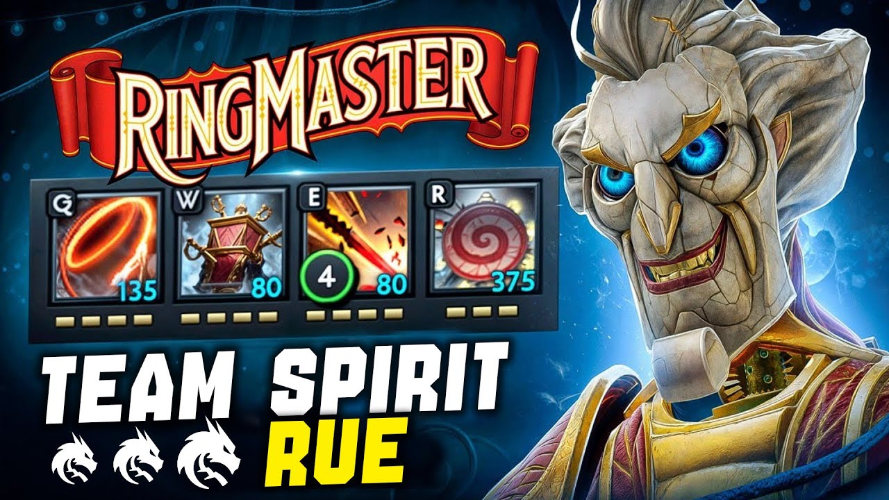 16.000 ММР РИНГМАСТЕР - 15 активных КНОПОК | TeamSpirit.Rue RIngmaster Dota 2