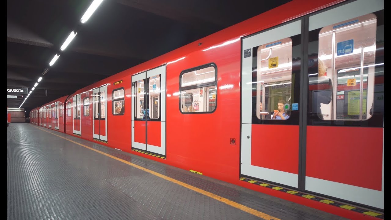 Italy, Milan, metro ride from Gorla to Precotto