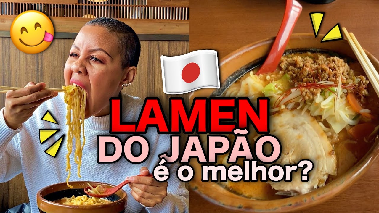 COMENDO O LAMEN PERFEITO E DELICIOSO DO JAPAO