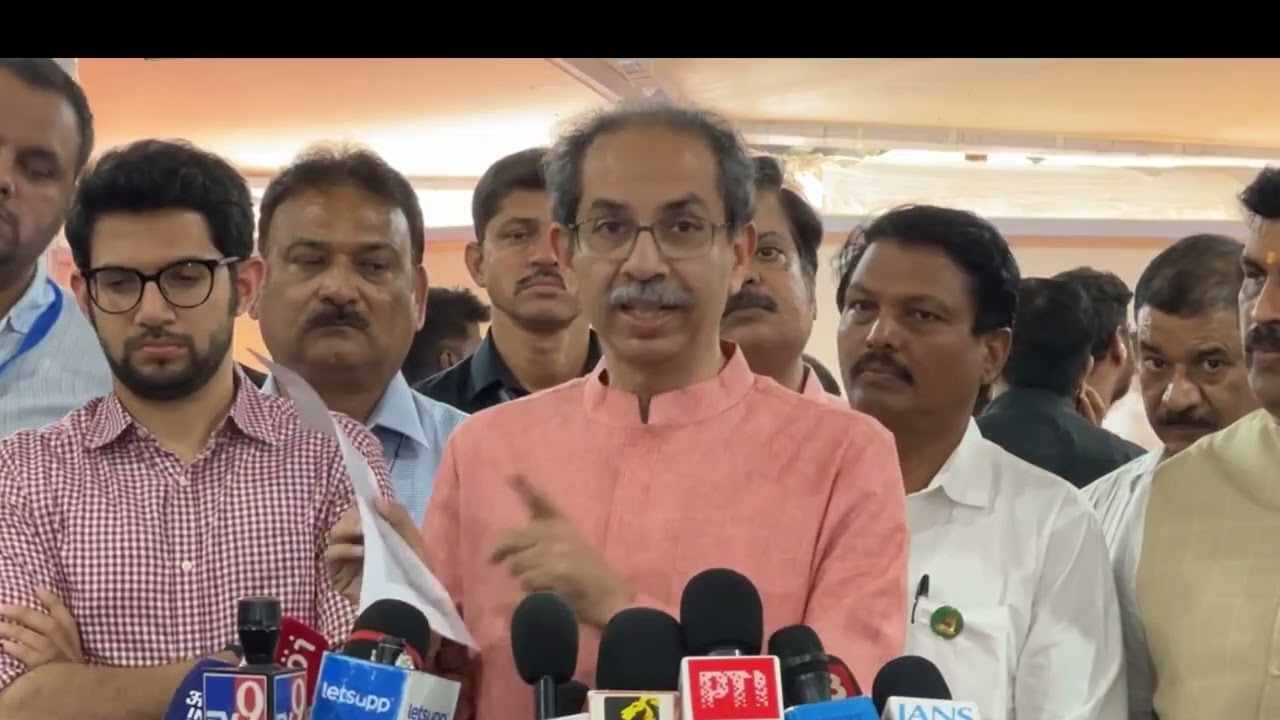 प्रसारमाध्यमांशी संवाद - Uddhavsaheb Thackeray | Vidhan Bhavan | ShivsenaUBT