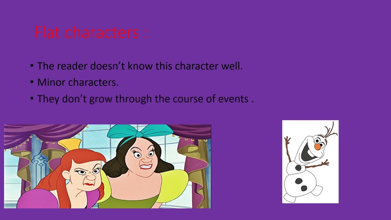 Types of characters in drama