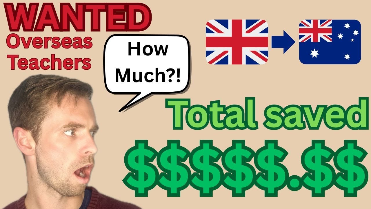 How many $ we Saved with Relocation Package (482 visa UK Teacher to Australia)