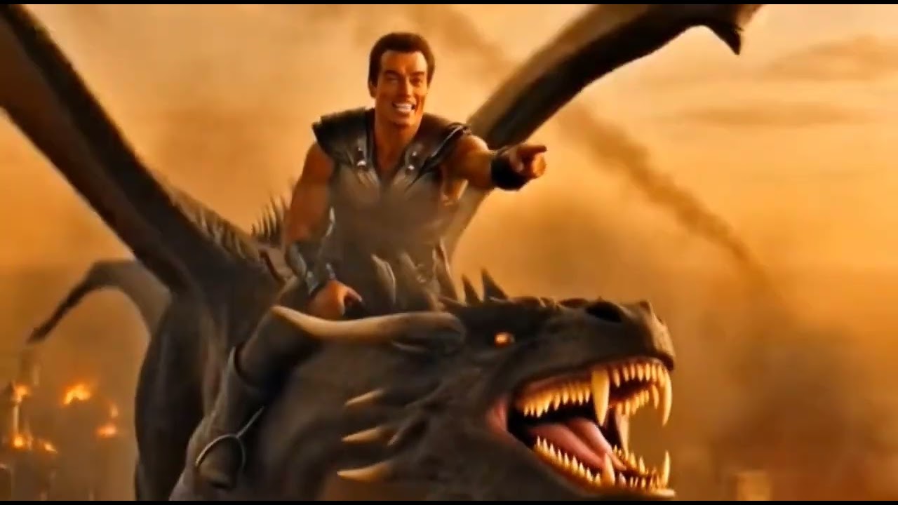Conan Meets Deathwing #warcraft #midnight #worldofwarcraft #ai #fyp #comedy 