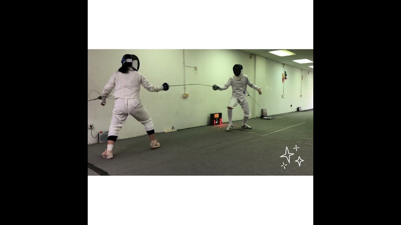How to deceive with style - fencing hit - Epee     #fencingtraining #fencing #epee #sport