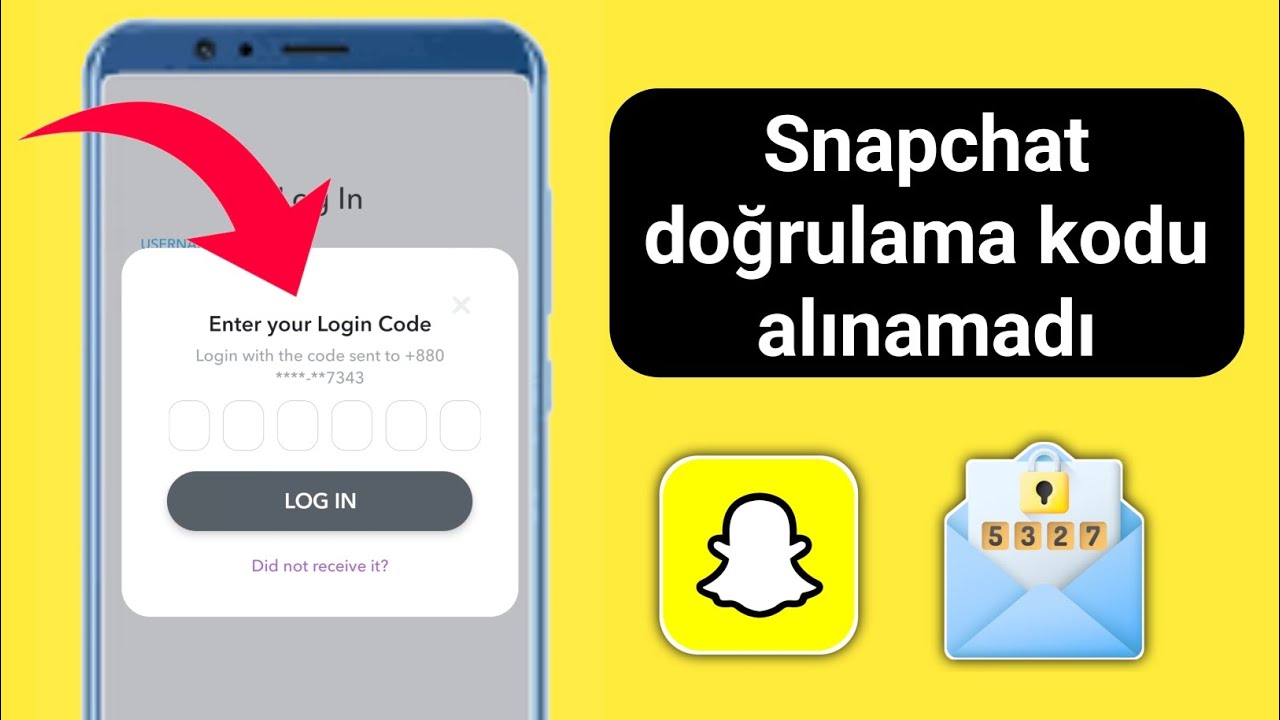 Snapchat Doğrulama Kodu Alınmıyor Sorunu Nasıl D&uuml;zeltilir (2025)