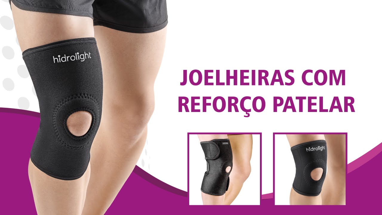 Indicações: Joelheiras com Reforço Patelar